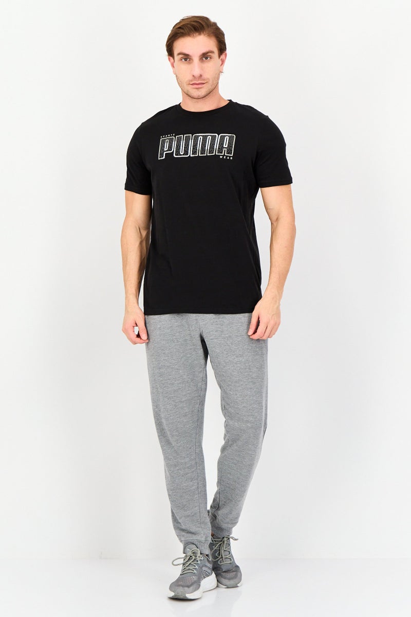 PUMA Men Regular Fit Short Sleeves Outdoor T-Shirt, Black - Image 4